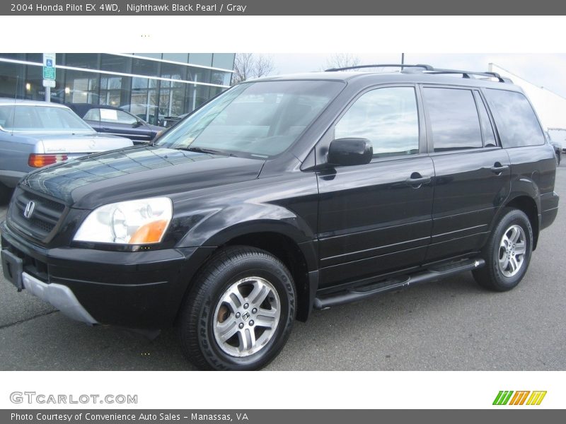 Nighthawk Black Pearl / Gray 2004 Honda Pilot EX 4WD