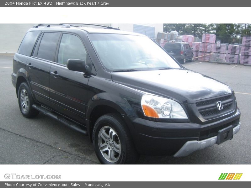 Nighthawk Black Pearl / Gray 2004 Honda Pilot EX 4WD