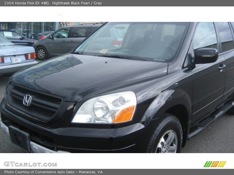 Nighthawk Black Pearl / Gray 2004 Honda Pilot EX 4WD