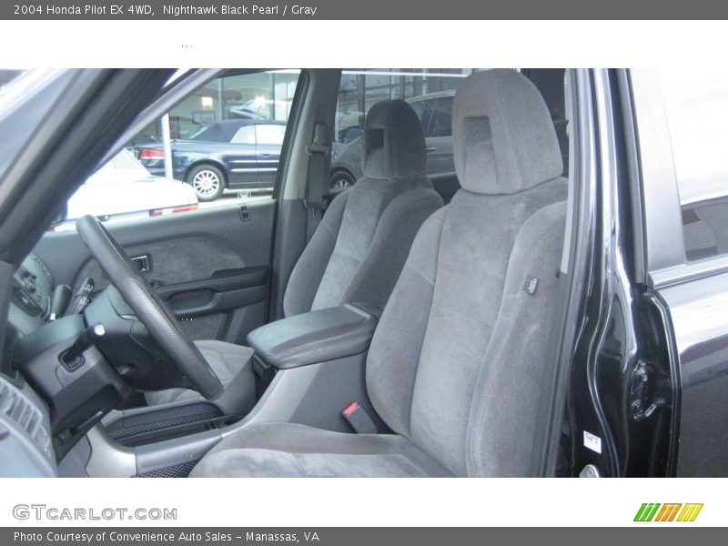 Nighthawk Black Pearl / Gray 2004 Honda Pilot EX 4WD