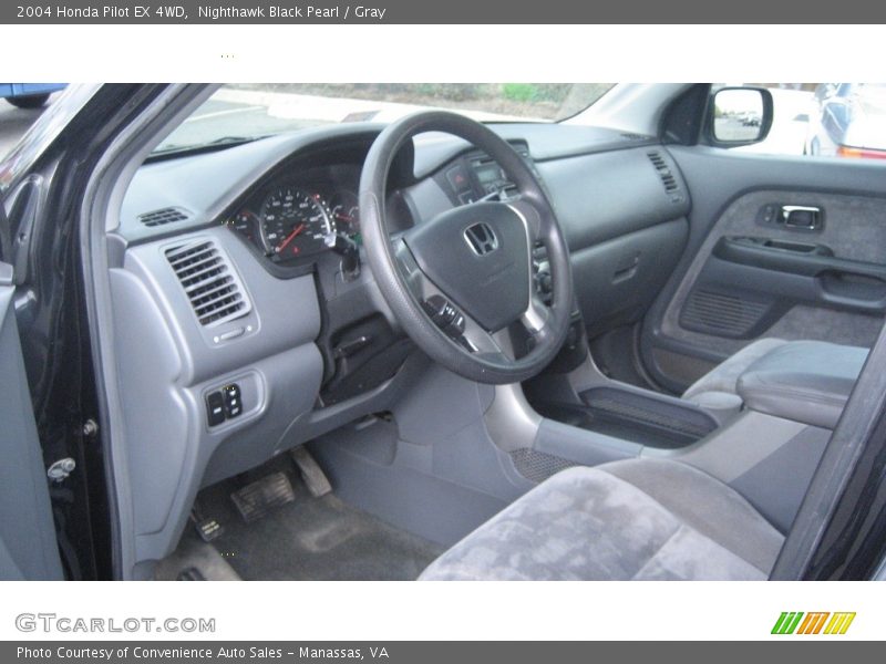 Nighthawk Black Pearl / Gray 2004 Honda Pilot EX 4WD