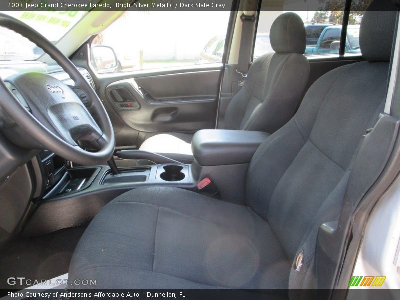 Bright Silver Metallic / Dark Slate Gray 2003 Jeep Grand Cherokee Laredo
