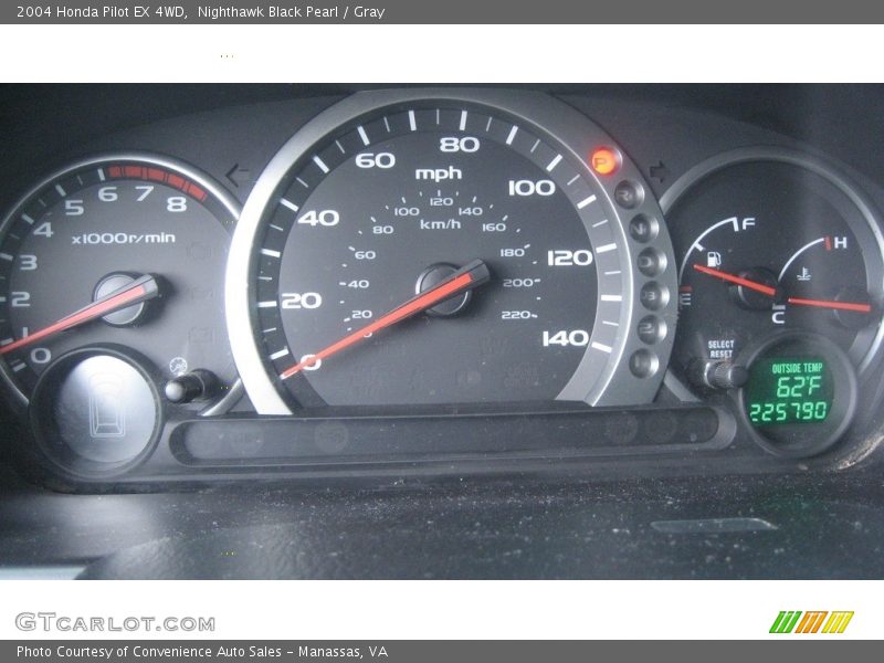 Nighthawk Black Pearl / Gray 2004 Honda Pilot EX 4WD