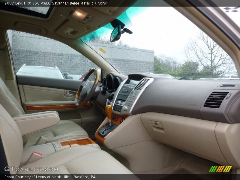 Savannah Beige Metallic / Ivory 2007 Lexus RX 350 AWD