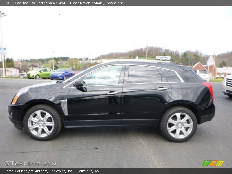 Black Raven / Shale/Brownstone 2016 Cadillac SRX Performance AWD