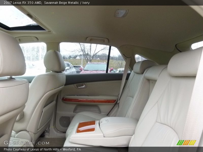 Savannah Beige Metallic / Ivory 2007 Lexus RX 350 AWD