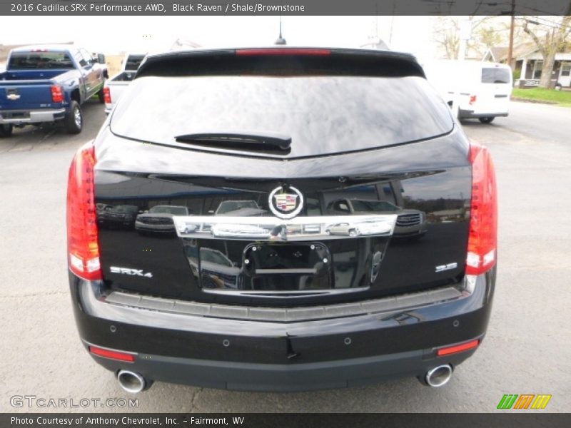 Black Raven / Shale/Brownstone 2016 Cadillac SRX Performance AWD
