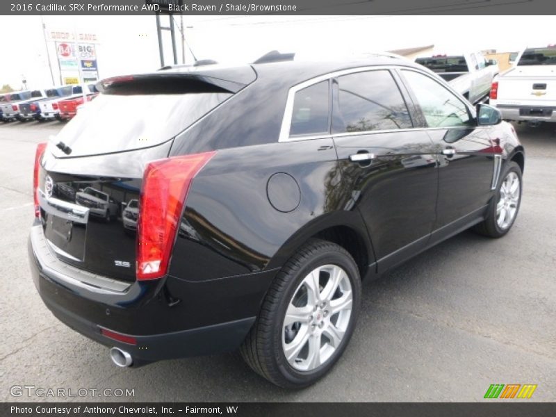 Black Raven / Shale/Brownstone 2016 Cadillac SRX Performance AWD