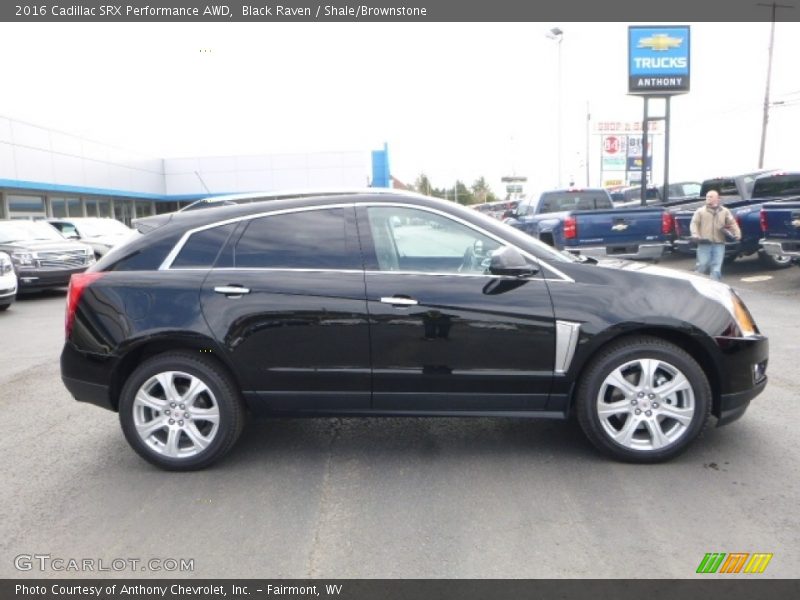 Black Raven / Shale/Brownstone 2016 Cadillac SRX Performance AWD