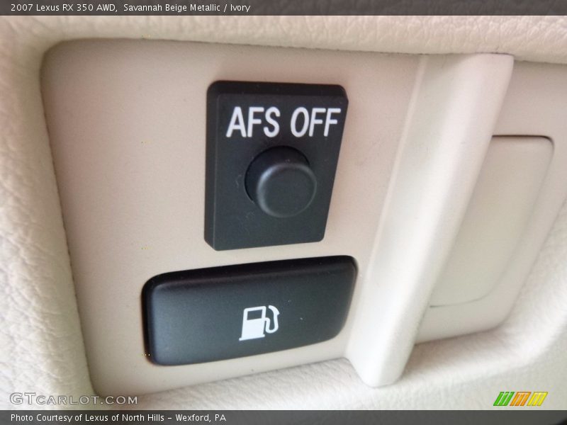 Savannah Beige Metallic / Ivory 2007 Lexus RX 350 AWD