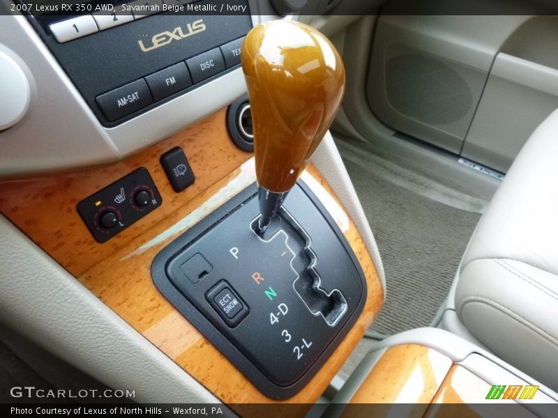Savannah Beige Metallic / Ivory 2007 Lexus RX 350 AWD