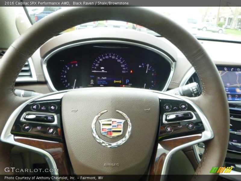 Black Raven / Shale/Brownstone 2016 Cadillac SRX Performance AWD