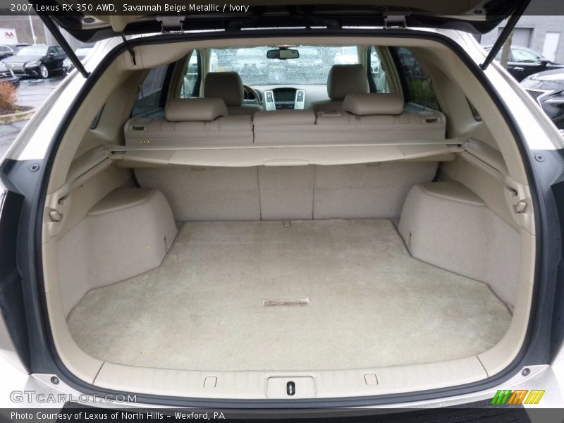 Savannah Beige Metallic / Ivory 2007 Lexus RX 350 AWD