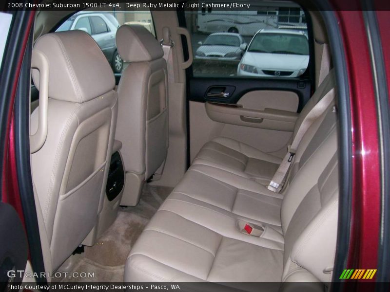 Deep Ruby Metallic / Light Cashmere/Ebony 2008 Chevrolet Suburban 1500 LT 4x4