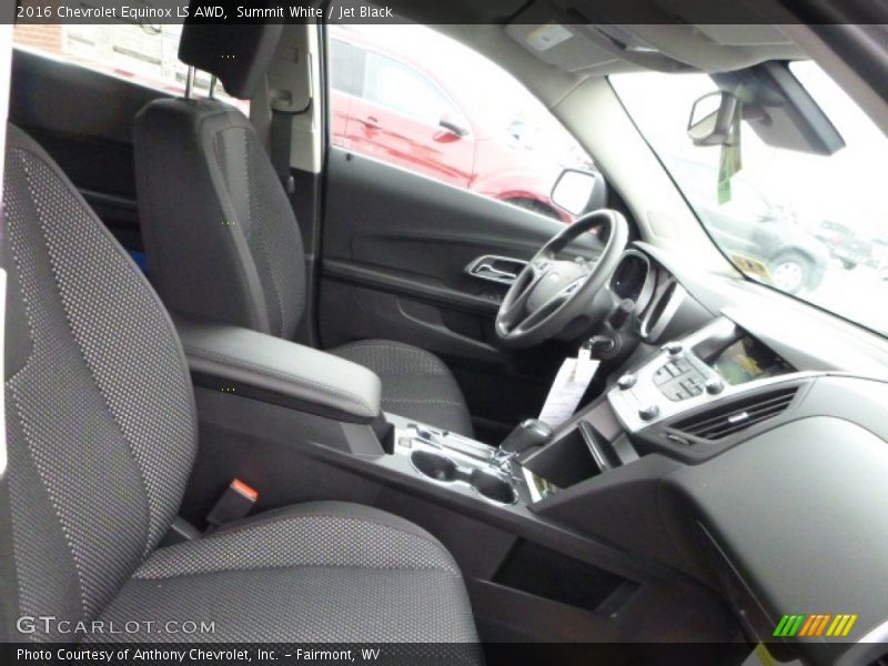 Summit White / Jet Black 2016 Chevrolet Equinox LS AWD
