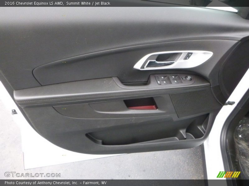 Summit White / Jet Black 2016 Chevrolet Equinox LS AWD