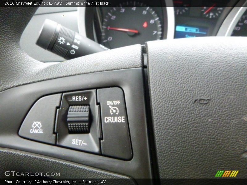 Summit White / Jet Black 2016 Chevrolet Equinox LS AWD