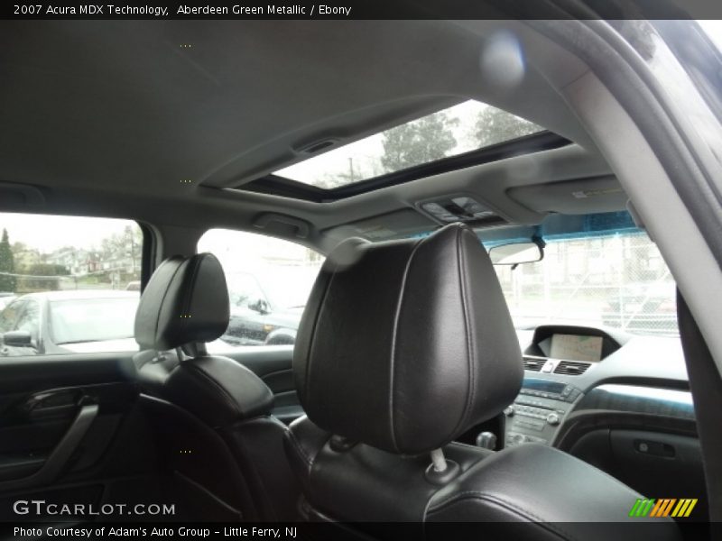 Aberdeen Green Metallic / Ebony 2007 Acura MDX Technology