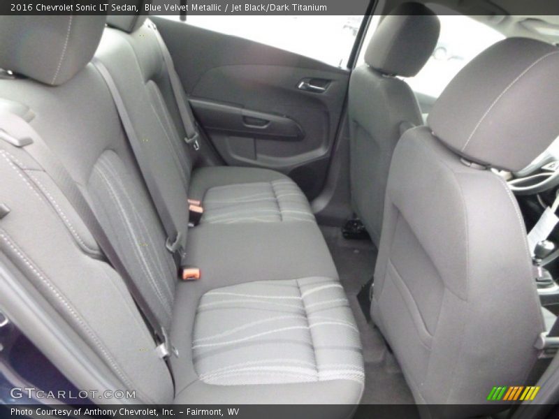 Blue Velvet Metallic / Jet Black/Dark Titanium 2016 Chevrolet Sonic LT Sedan