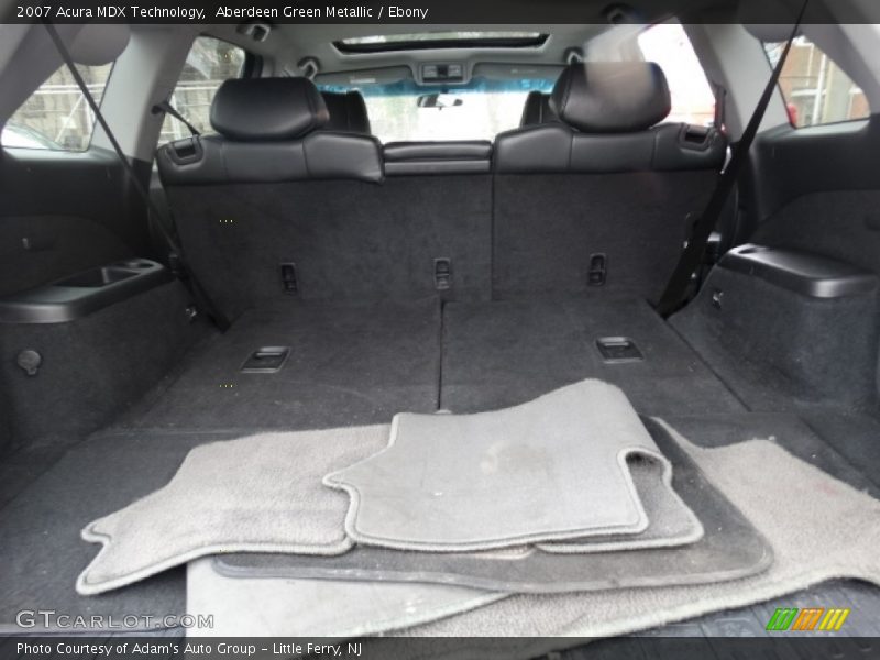 Aberdeen Green Metallic / Ebony 2007 Acura MDX Technology
