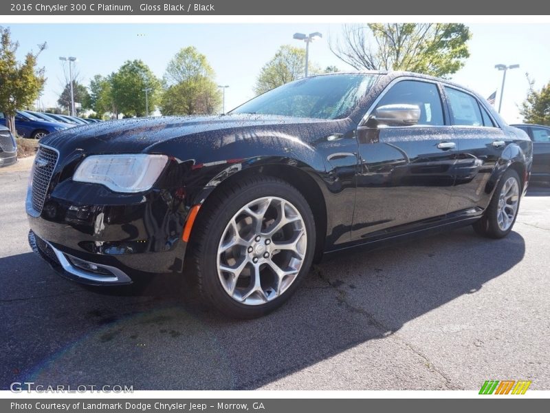 Gloss Black / Black 2016 Chrysler 300 C Platinum