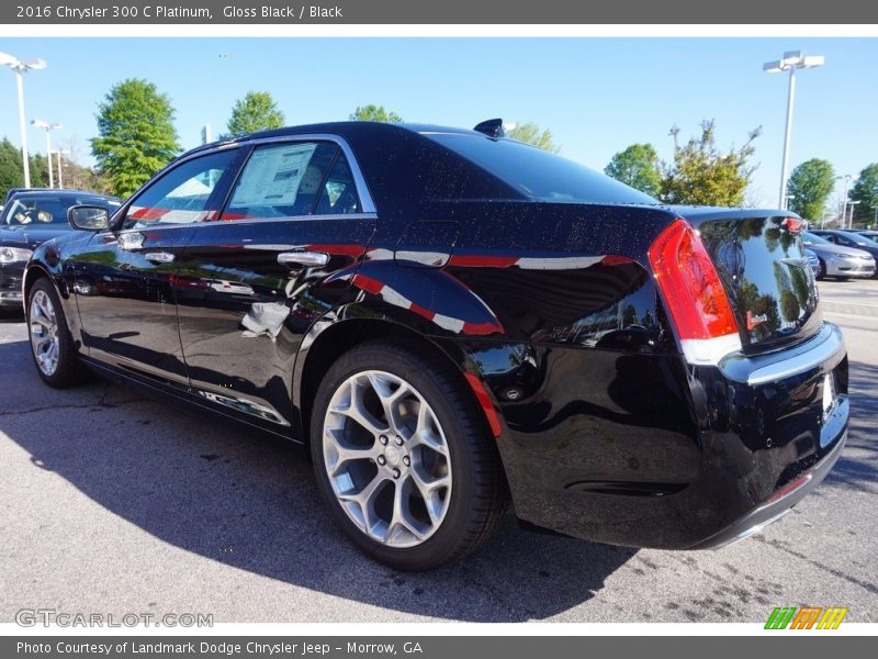Gloss Black / Black 2016 Chrysler 300 C Platinum