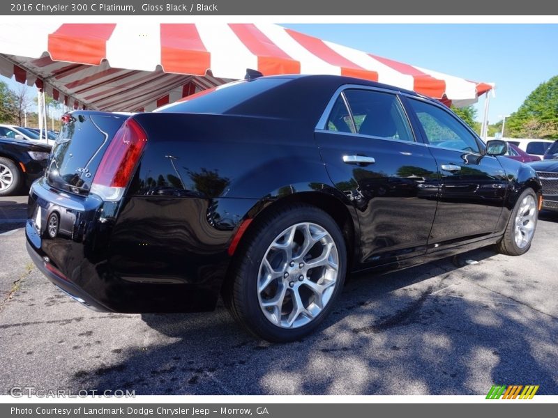 Gloss Black / Black 2016 Chrysler 300 C Platinum