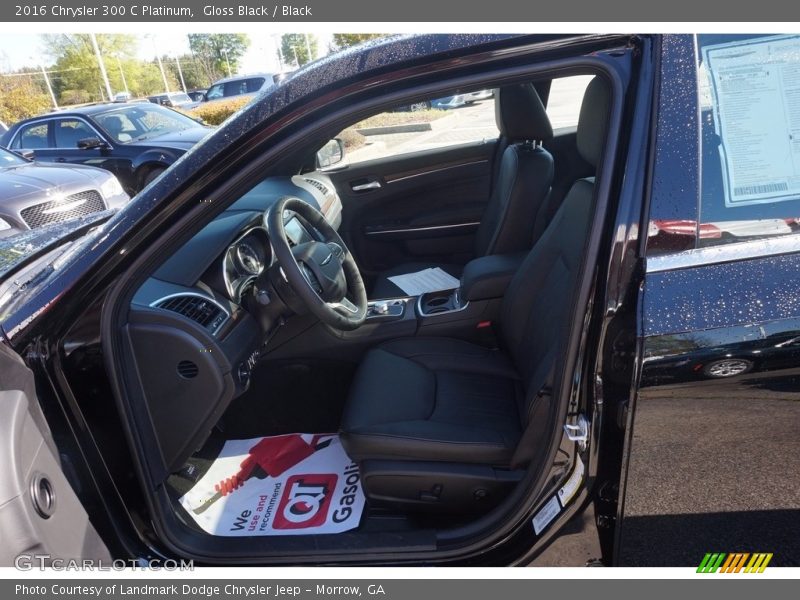 Gloss Black / Black 2016 Chrysler 300 C Platinum
