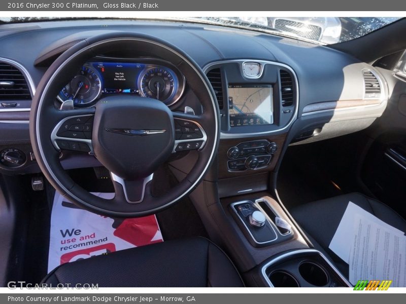 Gloss Black / Black 2016 Chrysler 300 C Platinum