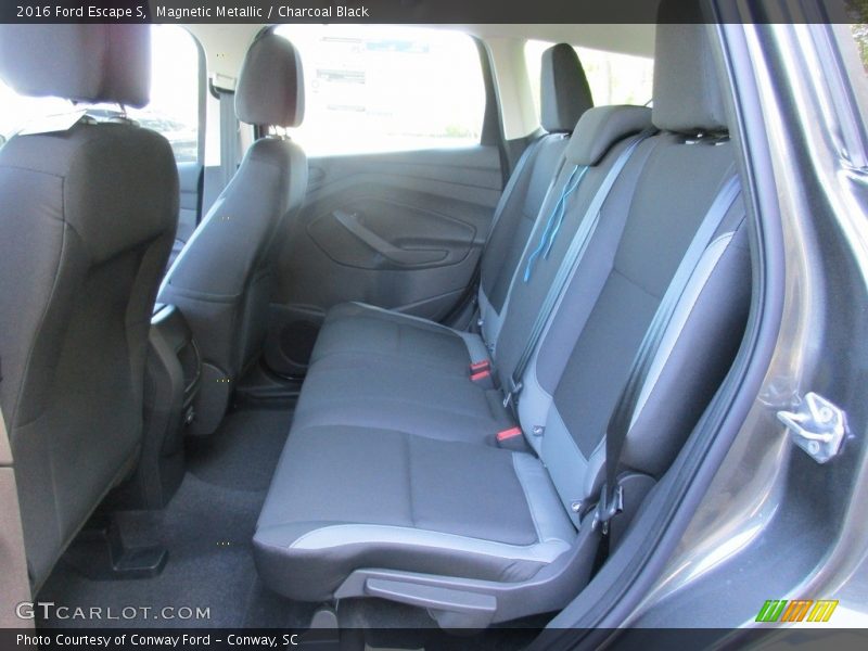 Magnetic Metallic / Charcoal Black 2016 Ford Escape S