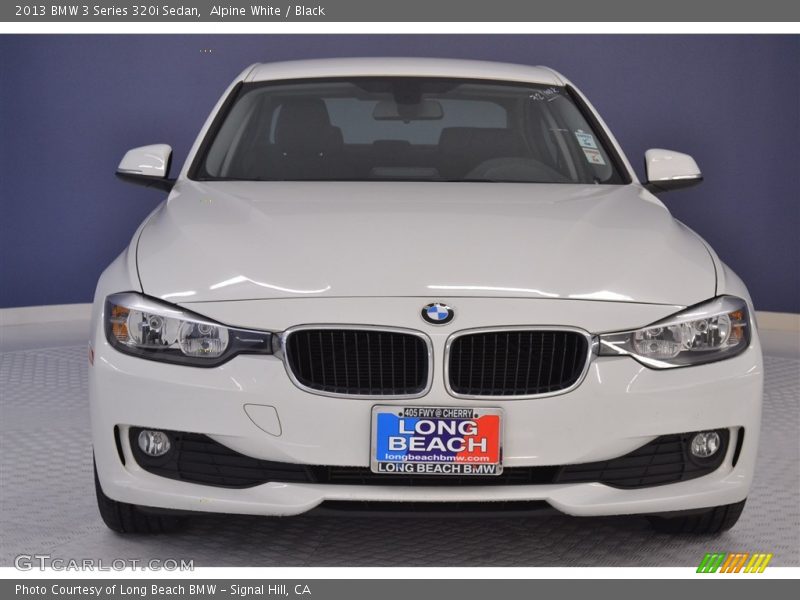 Alpine White / Black 2013 BMW 3 Series 320i Sedan
