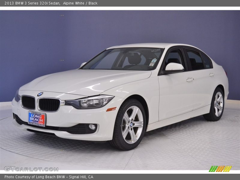 Alpine White / Black 2013 BMW 3 Series 320i Sedan