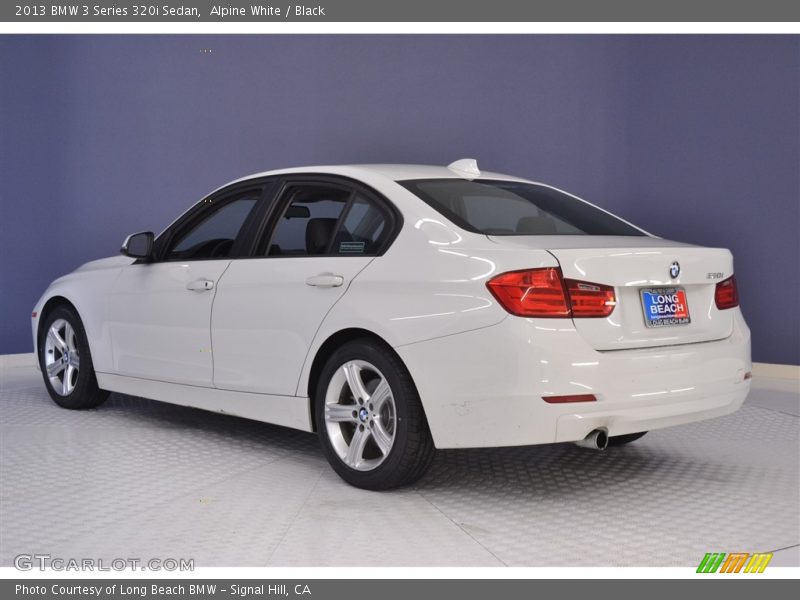 Alpine White / Black 2013 BMW 3 Series 320i Sedan