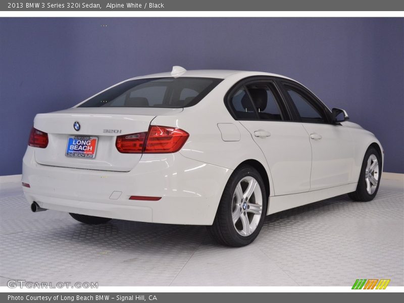 Alpine White / Black 2013 BMW 3 Series 320i Sedan