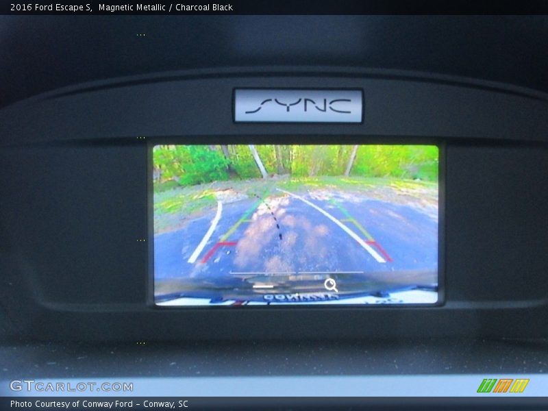 Magnetic Metallic / Charcoal Black 2016 Ford Escape S