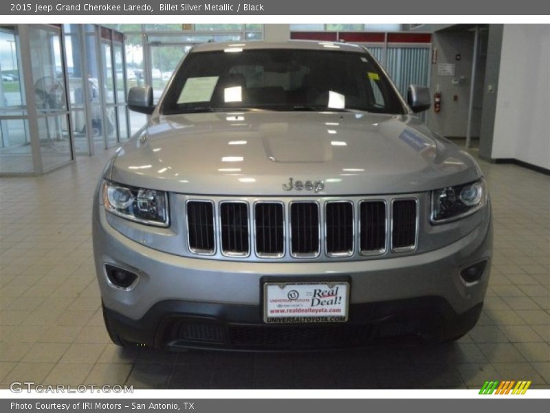 Billet Silver Metallic / Black 2015 Jeep Grand Cherokee Laredo