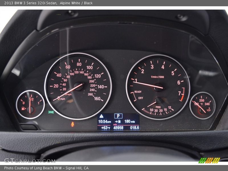 Alpine White / Black 2013 BMW 3 Series 320i Sedan