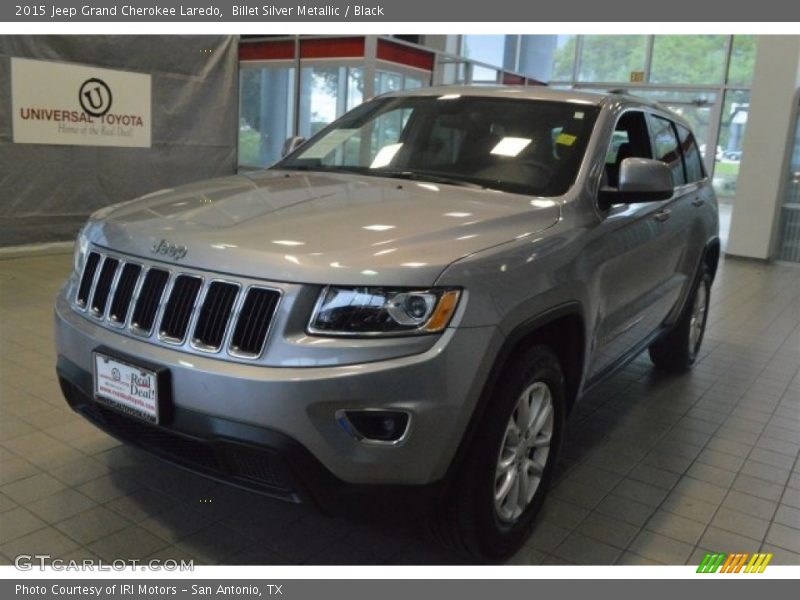 Billet Silver Metallic / Black 2015 Jeep Grand Cherokee Laredo
