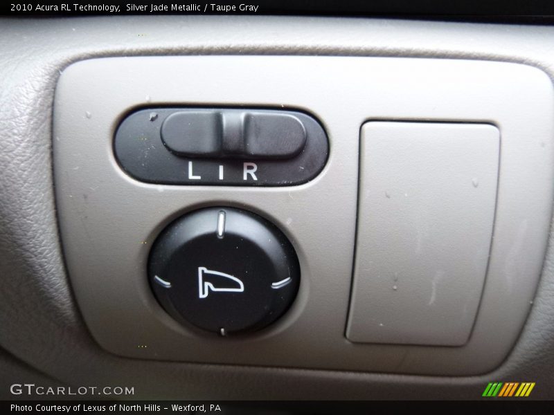 Silver Jade Metallic / Taupe Gray 2010 Acura RL Technology