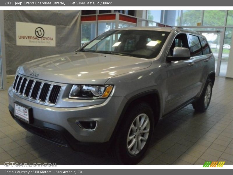 Billet Silver Metallic / Black 2015 Jeep Grand Cherokee Laredo