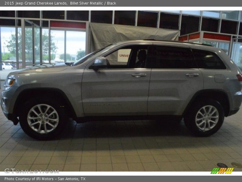 Billet Silver Metallic / Black 2015 Jeep Grand Cherokee Laredo