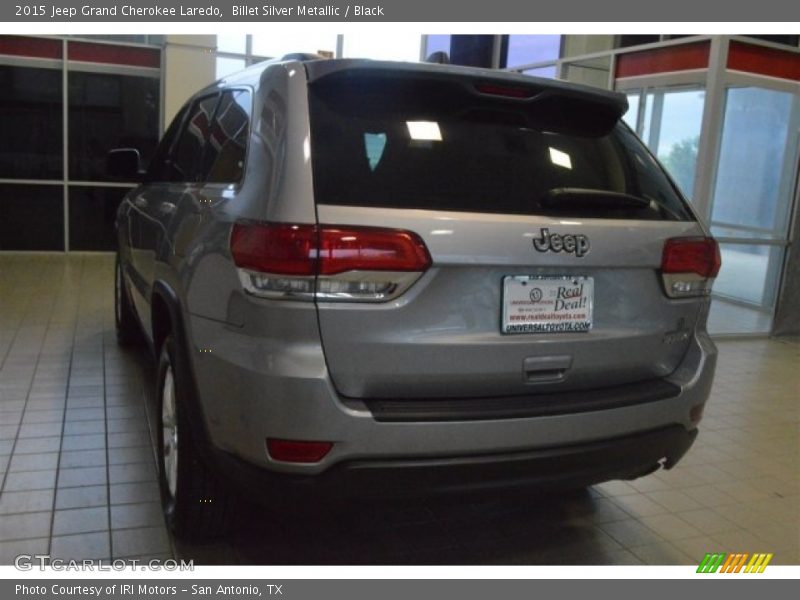 Billet Silver Metallic / Black 2015 Jeep Grand Cherokee Laredo