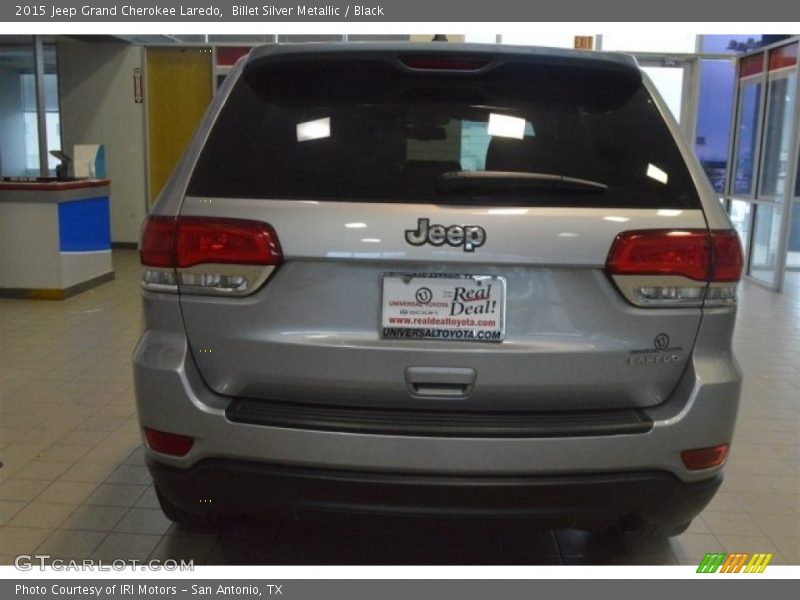 Billet Silver Metallic / Black 2015 Jeep Grand Cherokee Laredo