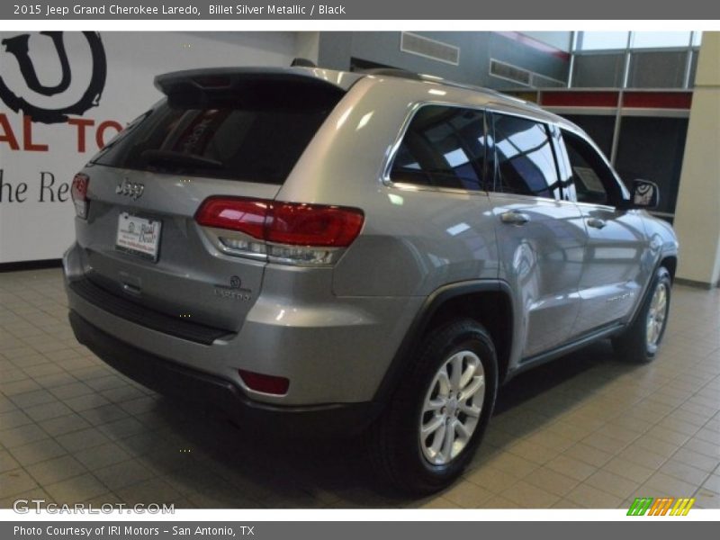 Billet Silver Metallic / Black 2015 Jeep Grand Cherokee Laredo