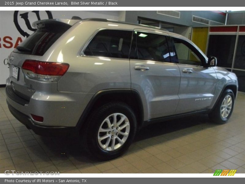 Billet Silver Metallic / Black 2015 Jeep Grand Cherokee Laredo