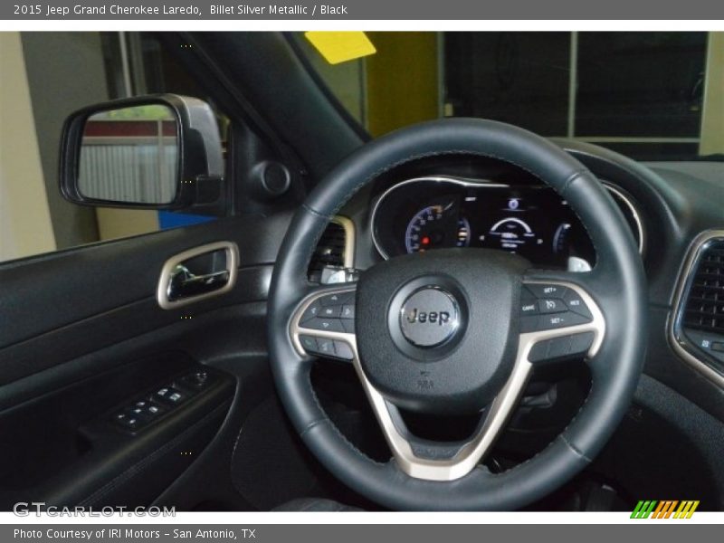 Billet Silver Metallic / Black 2015 Jeep Grand Cherokee Laredo