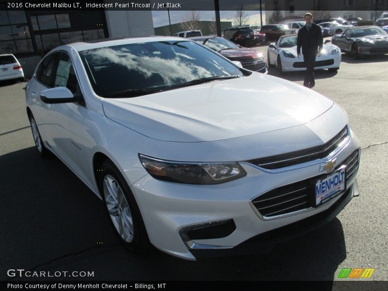Iridescent Pearl Tricoat / Jet Black 2016 Chevrolet Malibu LT