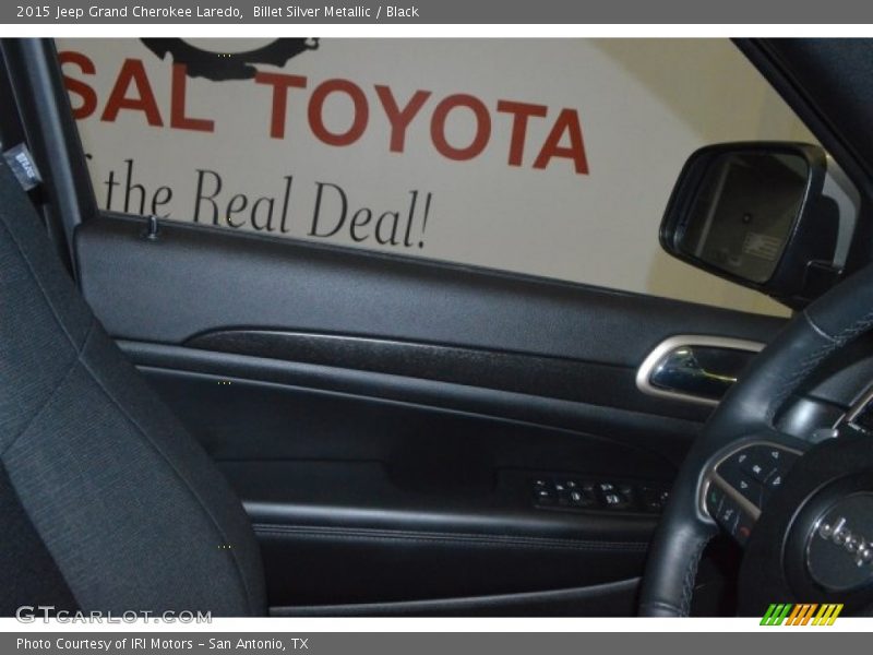 Billet Silver Metallic / Black 2015 Jeep Grand Cherokee Laredo