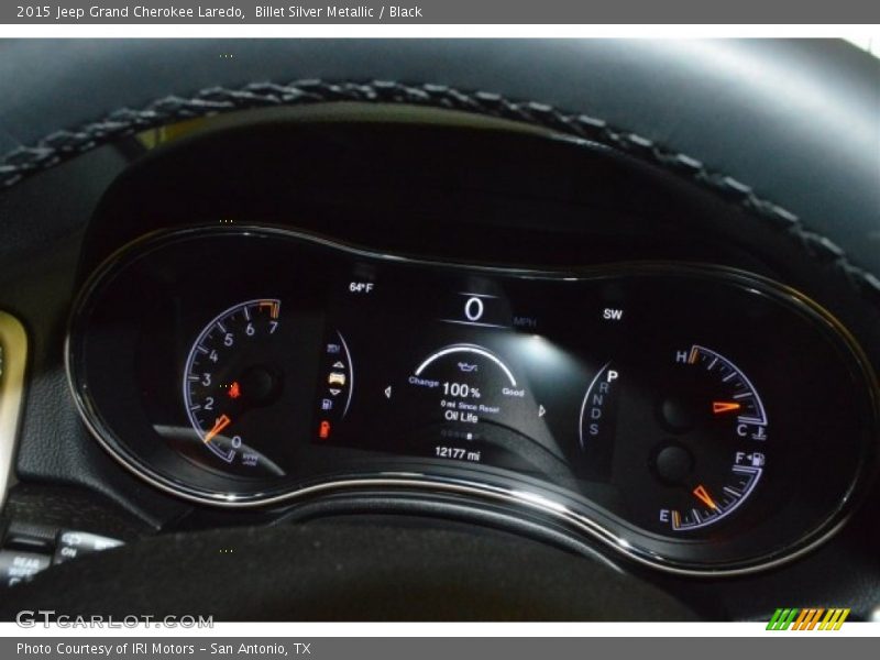 Billet Silver Metallic / Black 2015 Jeep Grand Cherokee Laredo