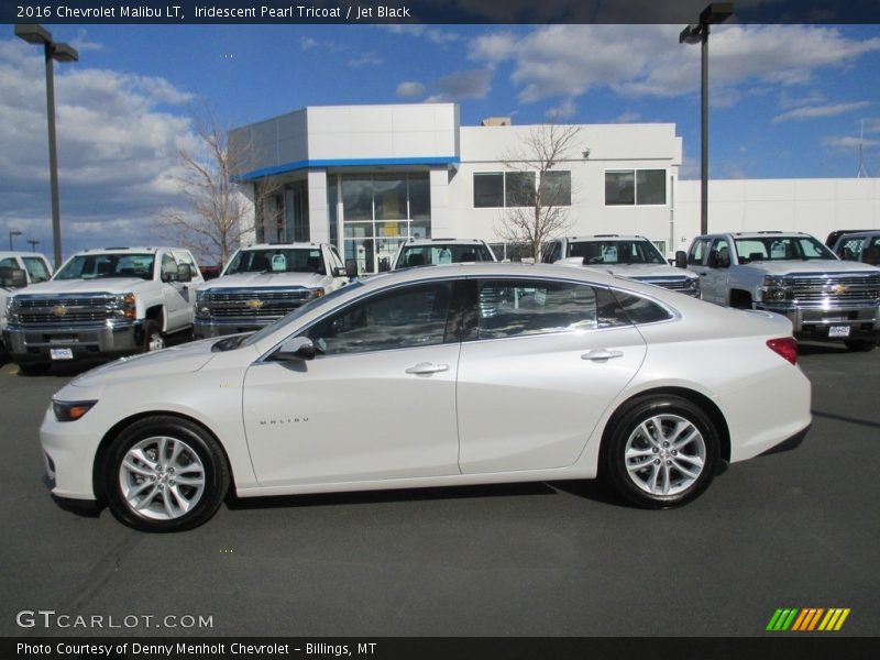 Iridescent Pearl Tricoat / Jet Black 2016 Chevrolet Malibu LT